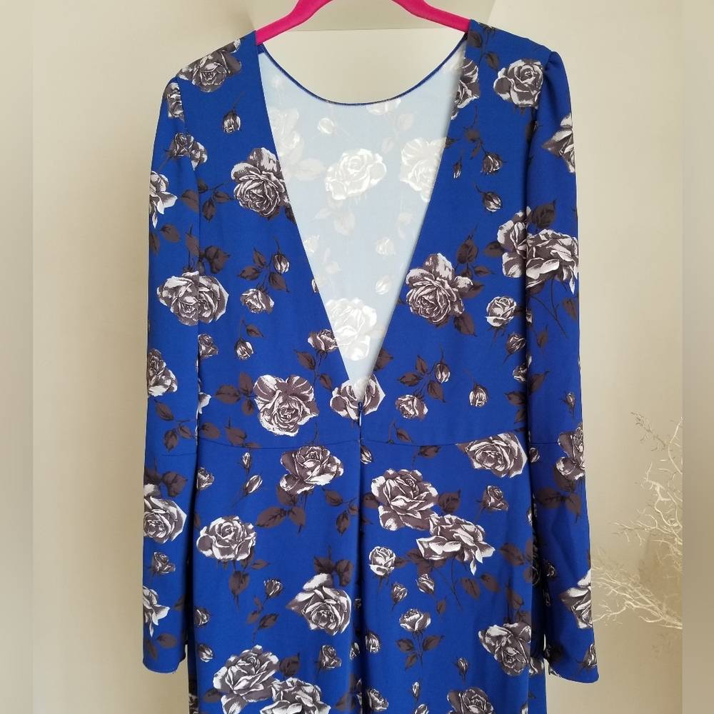 RED Valentino $1389 Floral Print Dress - Picture 7 of 15